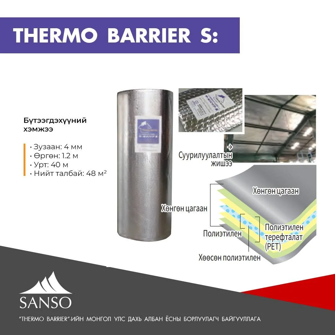 Япон Дулаан тусгаарлагч / Thermo Barrier S